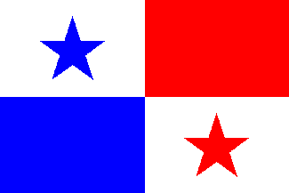 Panama - flag -  Bandera de la Repblica de Panam