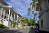 Panama City: court - Palacio de Justicia Gil Ponce and street - Ancn - photo by H.Olarte