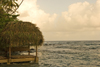 Sea side hut - Isla Grande, Coln, Panama, Central America - photo by H.Olarte