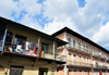 Panama City / Ciudad de Panama: Casco Viejo - balcony with laundry drying - Av. A - photo by M.Torres