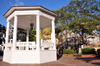 Panama City / Ciudad de Panama: Plaza de la Independencia - bandstand in a sunny afternoon - pavilion - photo by M.Torres