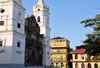 Panama City / Ciudad de Panama: the Cathedral - Catedral Santa Mara La Antigua - Catedral Metropolitana - Plaza de la Independencia - Patrimonio de la Humanidad, UNESCO - photo by M.Torres