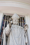 Panama City / Ciudad de Panama: Saint Thomas of Villanueva at St Thomas Hospital - photo by H.Olarte