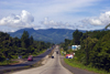 La Chorrera, Panama province: driving along the international road, the Pan-American highway - Carretera Panamericana - photo by H.Olarte