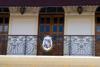 Penonom, Cocl province, Panama: Republic of Panama's Coat of Arms on the Cocl Governorship's Building - photo by H.Olarte
