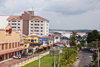 Coln, Panama: view towards Colon 2000 cruise ship terminal - photo by H.Olarte