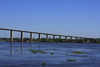 Presidente Hayes department, Paraguay: Remanso bridge over the River Paraguay a Remanso Castillo - photo by A.Chang