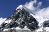 Ausangate massif, Cuzco region, Peru: Ausangate's western peak - Senal Nevado Extremo Ausangate - Peruvian Andes - Cordillera Blanca - photo by C.Lovell