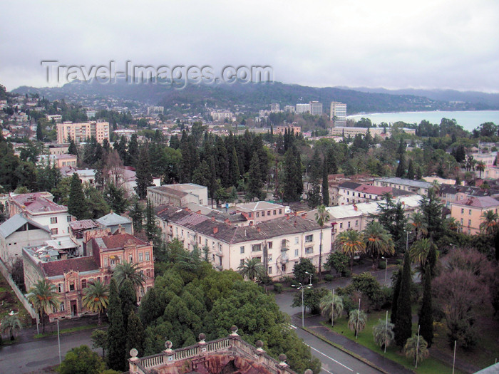 abkhazia11: Abkhazia - Sukhumi: the city and the Black Sea (photo by A.Kilroy) - (c) Travel-Images.com - Stock Photography agency - Image Bank