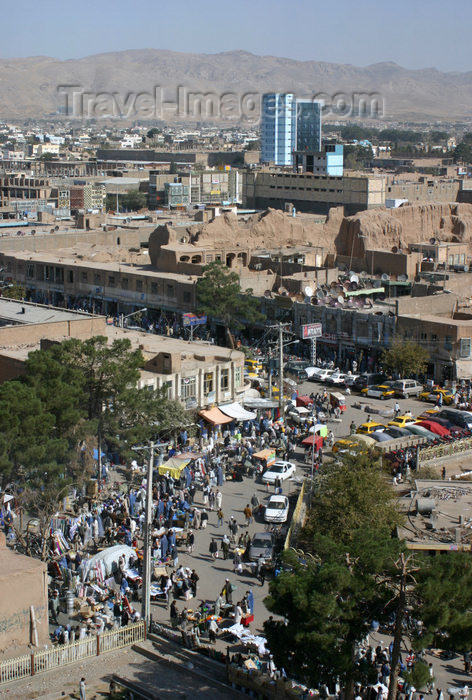 afghanistan12: Afghanistan - Herat - new and old buildings meet - photo by E.Andersen - (c) Travel-Images.com - Stock Photography agency - Image Bank