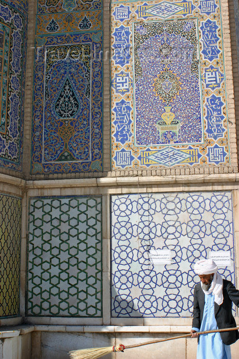 afghanistan16: Afghanistan - Herat - Friday Mosque - tiles - photo by E.Andersen - (c) Travel-Images.com - Stock Photography agency - Image Bank