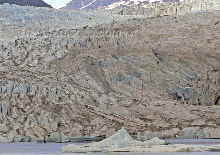 alaska110: Alaska - Juneau:Menden Hall glacier - miniature iceberg (photo by A.Walkinshaw) - (c) Travel-Images.com - Stock Photography agency - Image Bank