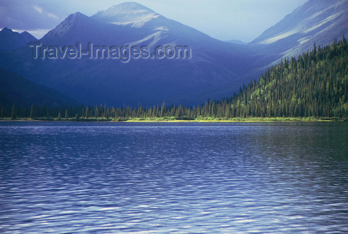 alaska154: Brooks range, Alaska: sunset on Walker lake - photo by E.Petitalot - (c) Travel-Images.com - Stock Photography agency - Image Bank