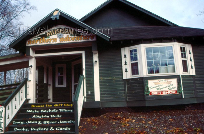 alaska23: Alaska - Talkeetna: museum of northern adventure (photo by F.Rigaud) - (c) Travel-Images.com - Stock Photography agency - Image Bank