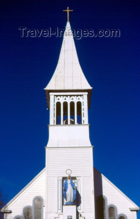 alaska4: Alaska - Fairbanks: Church of the Immaculate Conception - photo by F.Rigaud - (c) Travel-Images.com - Stock Photography agency - Image Bank