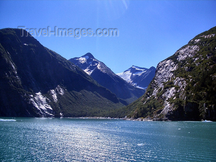 alaska72: Alaska's Inside Passage - Tracy Arm Fjord: glacial valley (photo by Robert Ziff) - (c) Travel-Images.com - Stock Photography agency - Image Bank