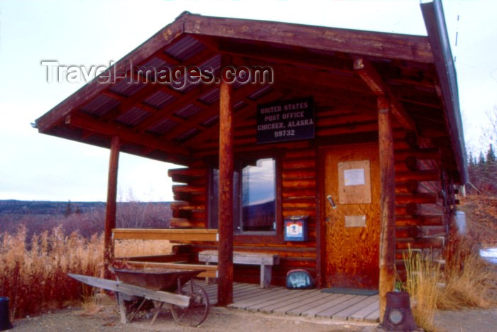 alaska9: Alaska - Chicken: the 'central' post office - photo by F.Rigaud - (c) Travel-Images.com - Stock Photography agency - Image Bank