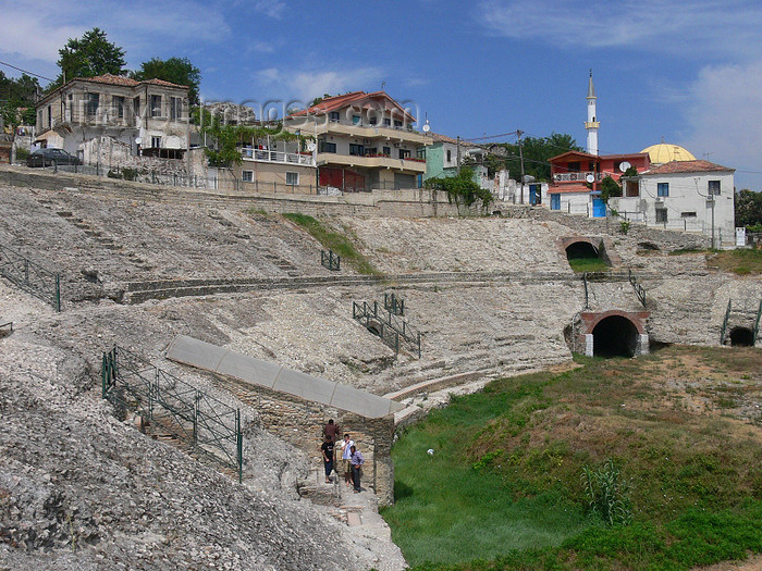 albania101: Durres / Drach, Albania: Roman theatre - photo by J.Kaman - (c) Travel-Images.com - Stock Photography agency - Image Bank