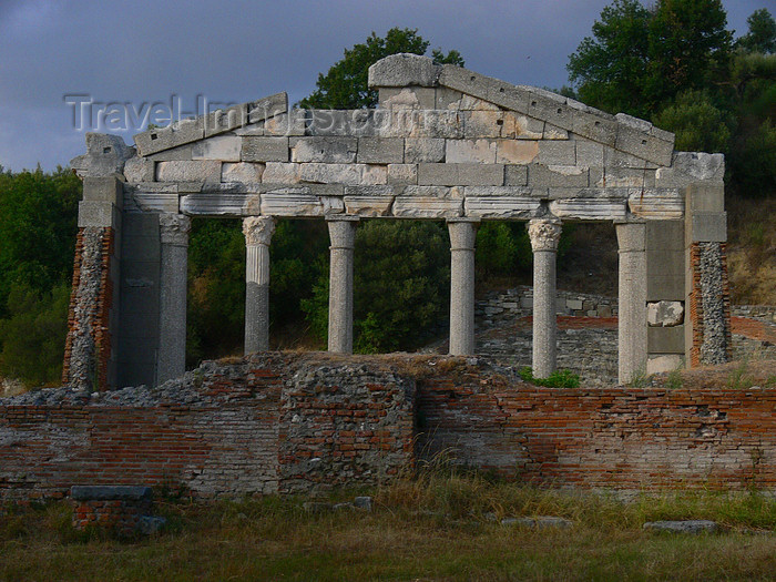 albania104: Apollonia, Fier County, Albania: monument of the Agonothetes - Archaeological site of Apolonia - photo by J.Kaman - (c) Travel-Images.com - Stock Photography agency - Image Bank