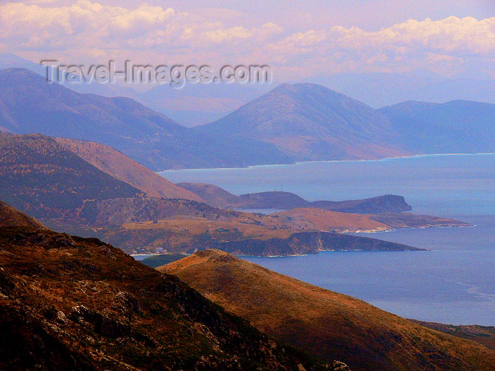 albania135: Vlorë country, Albania: Albanian riviera between Llogare and Qepara - photo by J.Kaman - (c) Travel-Images.com - Stock Photography agency - Image Bank