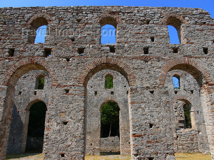 albania148: Butrint, Sarandë, Vlorë County, Albania: the Great Basilica - UNESCO World Heritage Site - photo by J.Kaman - (c) Travel-Images.com - Stock Photography agency - Image Bank