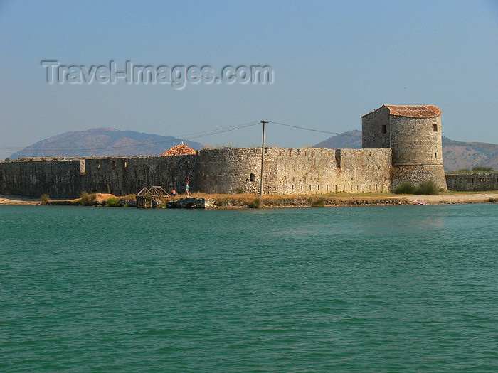 albania150: Butrint, Sarandë, Vlorë County, Albania: castle and Butrint Lake - photo by J.Kaman - (c) Travel-Images.com - Stock Photography agency - Image Bank