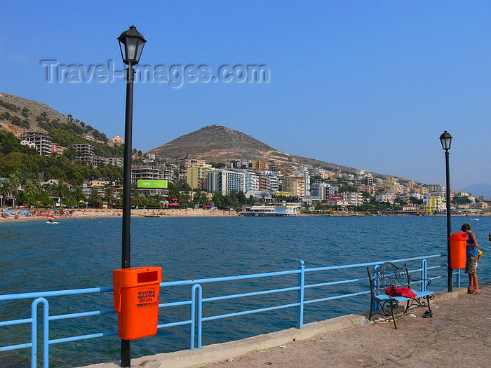 albania156: Sarandë / Saranda, Vlorë County, Albania: view of the waterfront - photo by J.Kaman - (c) Travel-Images.com - Stock Photography agency - Image Bank