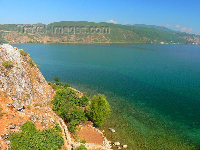 albania176: Lin, Pogradec, Korçë county, Albania: banks of lake Ohrid - photo by J.Kaman - (c) Travel-Images.com - Stock Photography agency - Image Bank