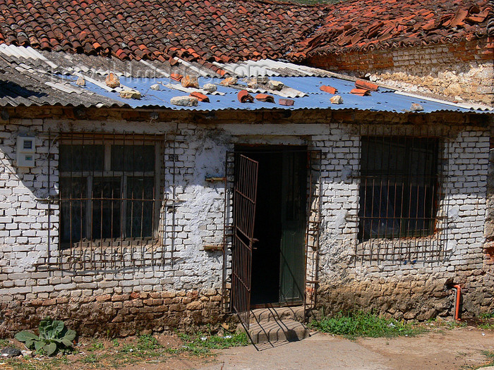 albania180: Lin, Pogradec, Korçë County, Albania: old house - photo by J.Kaman - (c) Travel-Images.com - Stock Photography agency - Image Bank