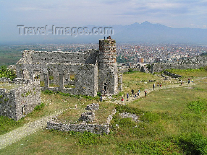 albania51: Albania / Shqiperia - Shkodër/ Shkoder / Shkodra: church ruins in the Rozafa fortress - photo by J.Kaman - (c) Travel-Images.com - Stock Photography agency - Image Bank