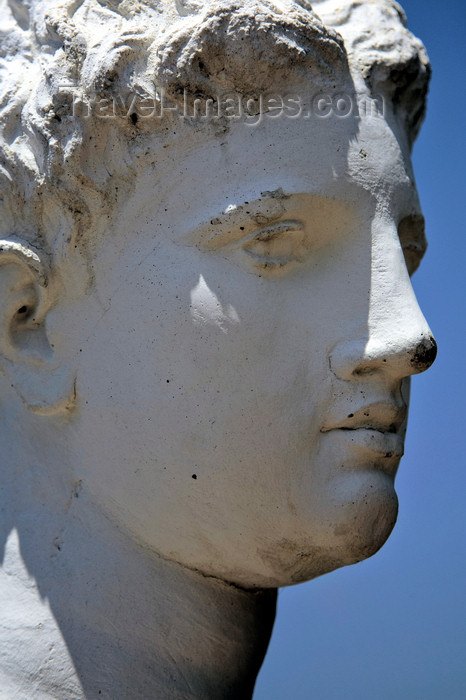 albania64: Butrint, Sarandë, Vlorë County, Albania: bust of Apollo, the so-called 'Goddess' of Butrint, of the Anzio type - archeological site - UNESCO World Heritage Site - photo by A.Dnieprowsky - (c) Travel-Images.com - Stock Photography agency - Image Bank