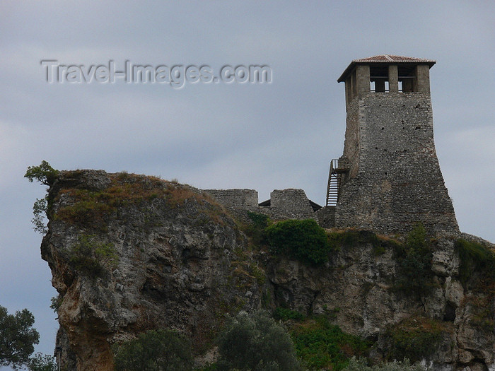 albania93: Kruje, Durres County, Albania: tower - photo by J.Kaman - (c) Travel-Images.com - Stock Photography agency - Image Bank