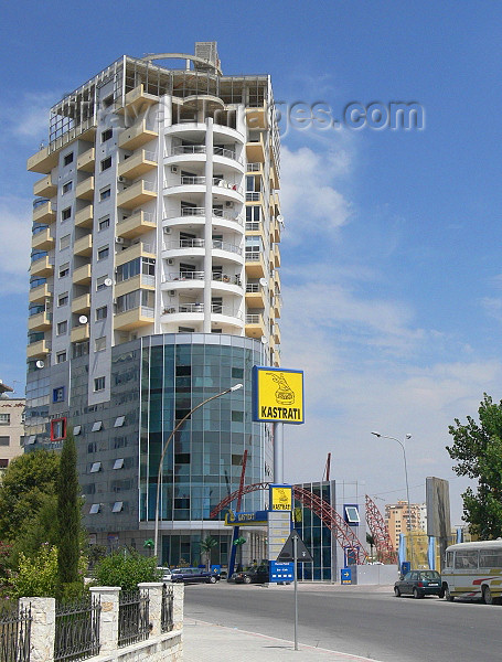 albania97: Durres / Drach, Albania: modern housing - photo by J.Kaman - (c) Travel-Images.com - Stock Photography agency - Image Bank