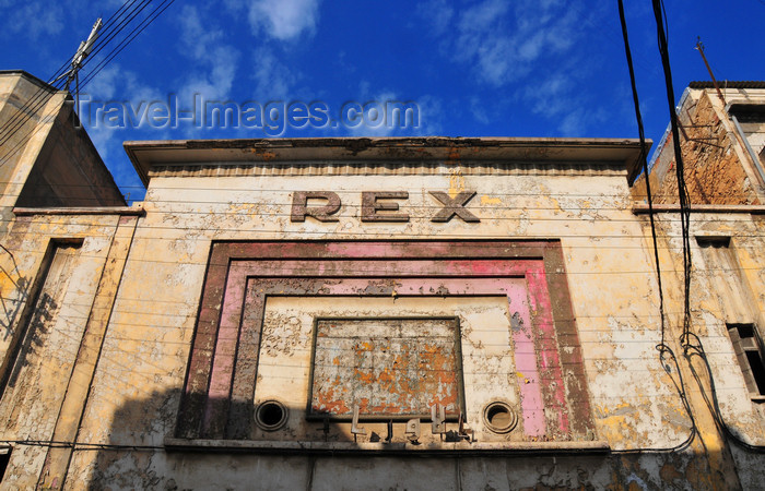 algeria161: Oran, Algeria / Algérie: Rex movie theater - Tlemcen street - photo by M.Torres | salle de cinéma Rex - Rue de Tlemcen - (c) Travel-Images.com - Stock Photography agency - Image Bank