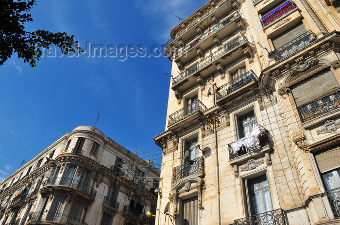 algeria164: Oran, Algeria / Algérie: colonial architecture on Boulevard Bd Dr Benzerdjeb - photo by M.Torres | architecture coloniale - Bd Dr Benzerdjeb ex-Bd Sébastopol - (c) Travel-Images.com - Stock Photography agency - Image Bank