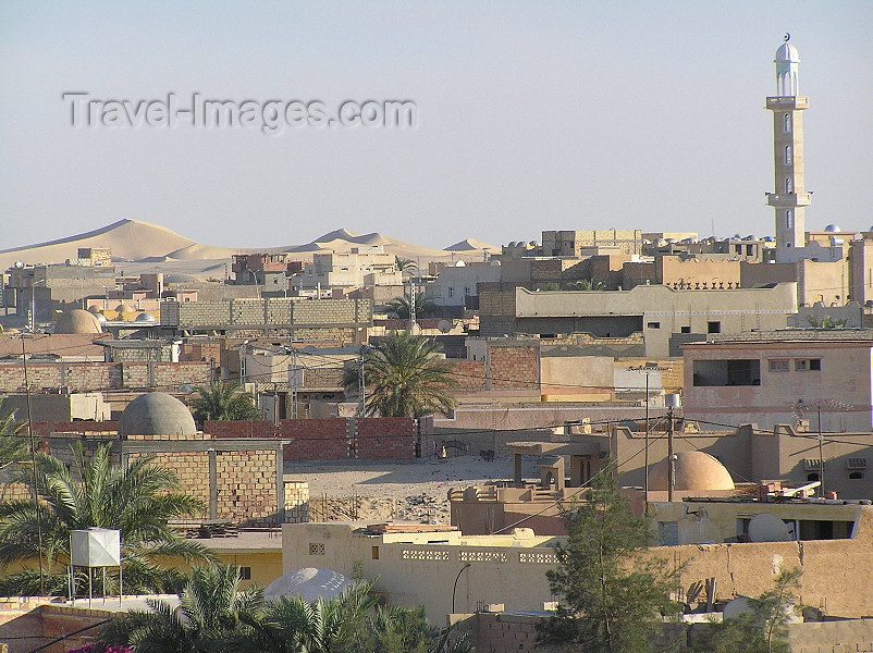 algeria29: Algeria / Algerie - El Oued: skyline - Saharan architecture - photo by J.Kaman - horizon - architecture saharienne - (c) Travel-Images.com - Stock Photography agency - Image Bank