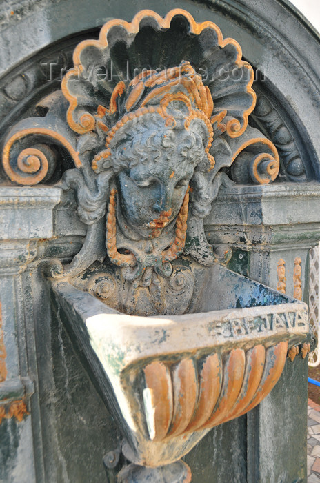 algeria311: Algeria / Algérie - Béjaïa / Bougie / Bgayet - Kabylie: city hall square - fountain detail | place de la Mairie - détail de la fontaine - photo by M.Torres - (c) Travel-Images.com - Stock Photography agency - Image Bank