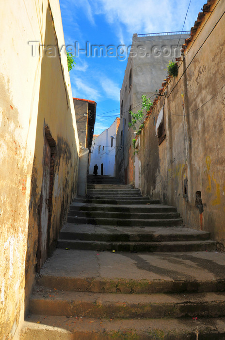 algeria345: Algeria / Algérie - Béjaïa / Bougie / Bgayet - Kabylie: narrow street in the kasbah | casbah - ruelle - photo by M.Torres - (c) Travel-Images.com - Stock Photography agency - Image Bank