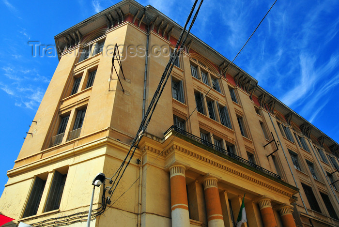 algeria353: Algeria / Algérie - Béjaïa / Bougie / Bgayet - Kabylie: Ibn Sina (Avicenna) high school - Fatima street | Lycée Ibn Sina (Avicenne), ex-collège supèrieure - place de la Grande Poste, ex-place Clément Martel - rue Fatima - photo by M.Torres - (c) Travel-Images.com - Stock Photography agency - Image Bank