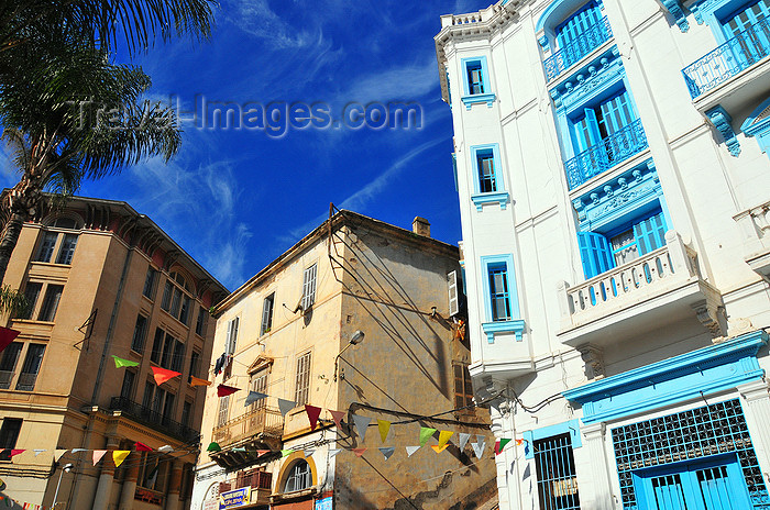 algeria358: Algeria / Algérie - Béjaïa / Bougie / Bgayet - Kabylie: Grande Poste square | place de la Grande Poste, ex-place Clément Martel - photo by M.Torres - (c) Travel-Images.com - Stock Photography agency - Image Bank