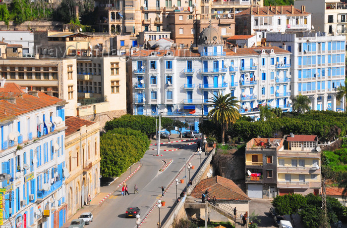 algeria370: Algeria / Algérie - Béjaïa / Bougie / Bgayet - Kabylie: sea front - Rue des Oliviers | Rue des Oliviers - Front de Mer - photo by M.Torres - (c) Travel-Images.com - Stock Photography agency - Image Bank