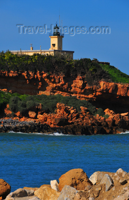 algeria408: Tipaza, Algeria / Algérie: lighthouse - Forum promontory | phare - promontoire du Forum - photo by M.Torres - (c) Travel-Images.com - Stock Photography agency - Image Bank