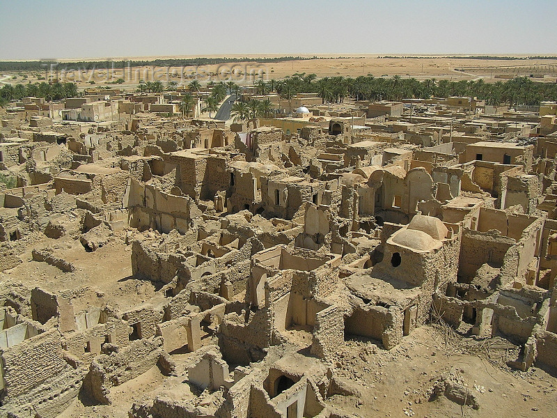 algeria43: Algérie / Algerie - Temassine / Temacine - Wilaya de Ouargla: ruins - photo by J.Kaman - ruines - (c) Travel-Images.com - Stock Photography agency - Image Bank