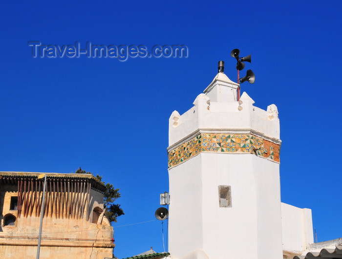 algeria488: Algiers / Alger - Algeria / Algérie: minaret in the Citadel - Dey Palace - Kasbah of Algiers - UNESCO World Heritage Site | minaret a la Citadelle - Palais du Dey - Fort de la Casbah - Casbah d'Alger - Patrimoine mondial de l’UNESCO - photo by M.Torres - (c) Travel-Images.com - Stock Photography agency - Image Bank