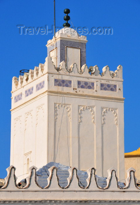 algeria499: Algiers / Alger - Algeria / Algérie: minaret of the Grand Mosque - Djamâa Kebir | minaret de la grande mosquée - Djemâa El Kebir - photo by M.Torres - (c) Travel-Images.com - Stock Photography agency - Image Bank