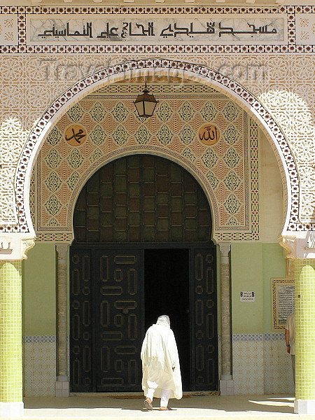 algeria50: Algeria / Algerie - Tamellaht - El Oued wilaya: the mosque of Sidi El Hajj Ali - entering - photo by J.Kaman - Algérie - Tamellaht - El Oued wilaya: la mosquée de Sidi Hajj Ali - entrant - photographie par J.Kaman - (c) Travel-Images.com - Stock Photography agency - Image Bank