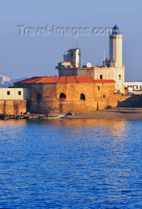 algeria527: Algiers / Alger - Algeria / Algérie: Ilot de la Marine - Admiralty / Peñon lighthouse and borj El-Fanar tower (i.e of the lighthouse) | Îlot de la Marine - phare de l'Amirauté / du Peñon et la tour bordj El-Fanar (du phare) - photo by M.Torres - (c) Travel-Images.com - Stock Photography agency - Image Bank