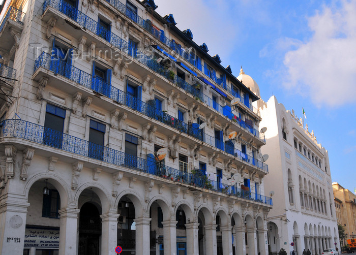 algeria532: Algiers / Alger - Algeria / Algérie: General Stores and HQ of Algiers Wilaya - boulevard Zighout Youcef | Magasins généraux et siège de la Wilaya d'Alger - Bd Zighout Youcef, ex-Carnot - Front de Mer - photo by M.Torres - (c) Travel-Images.com - Stock Photography agency - Image Bank