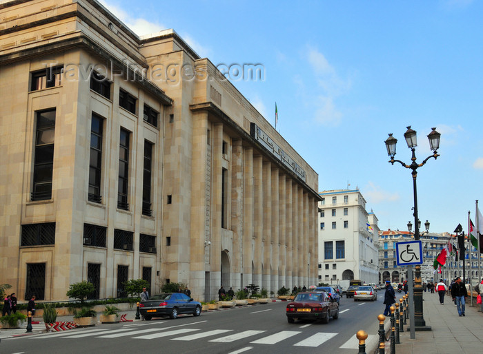 algeria534: Algiers / Alger - Algeria / Algérie: People's National Assembly - Parliament - former 'new City Hall' - designed by the brothers Niermans - boulevard Zirout Youcef | Assemblée Populaire Nationale - Parlement - ex-Nouvelle Mairie - construite par les frères Niermans - Bd Zirout Youcef, ex-Bd Carnot - photo by M.Torres - (c) Travel-Images.com - Stock Photography agency - Image Bank