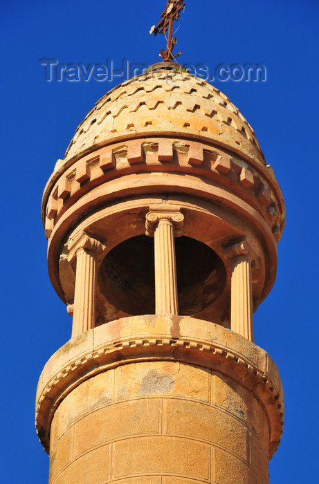 algeria574: Algiers / Alger - Algeria / Algérie: Notre Dame d'Afrique basilica - turret topped with a small dome over a colonnade | Basilique Notre-Dame d'Afrique - tourelle d'escalier terminé par une petite coupole sur tambour en colonnade - photo by M.Torres - (c) Travel-Images.com - Stock Photography agency - Image Bank